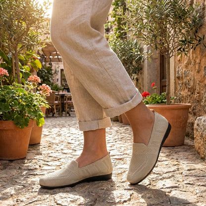 Zapatos ortopédicos mujer slip-on ligeros