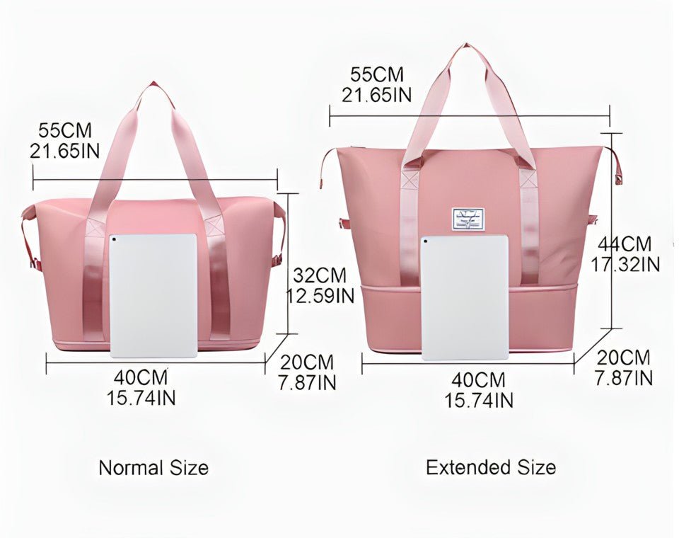 Bolsa de viaje mujer impermeable ligera gran capacidad