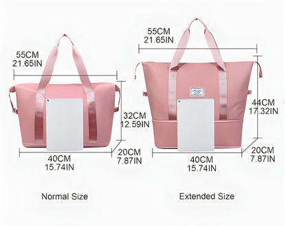 Bolsa de viaje mujer impermeable ligera gran capacidad