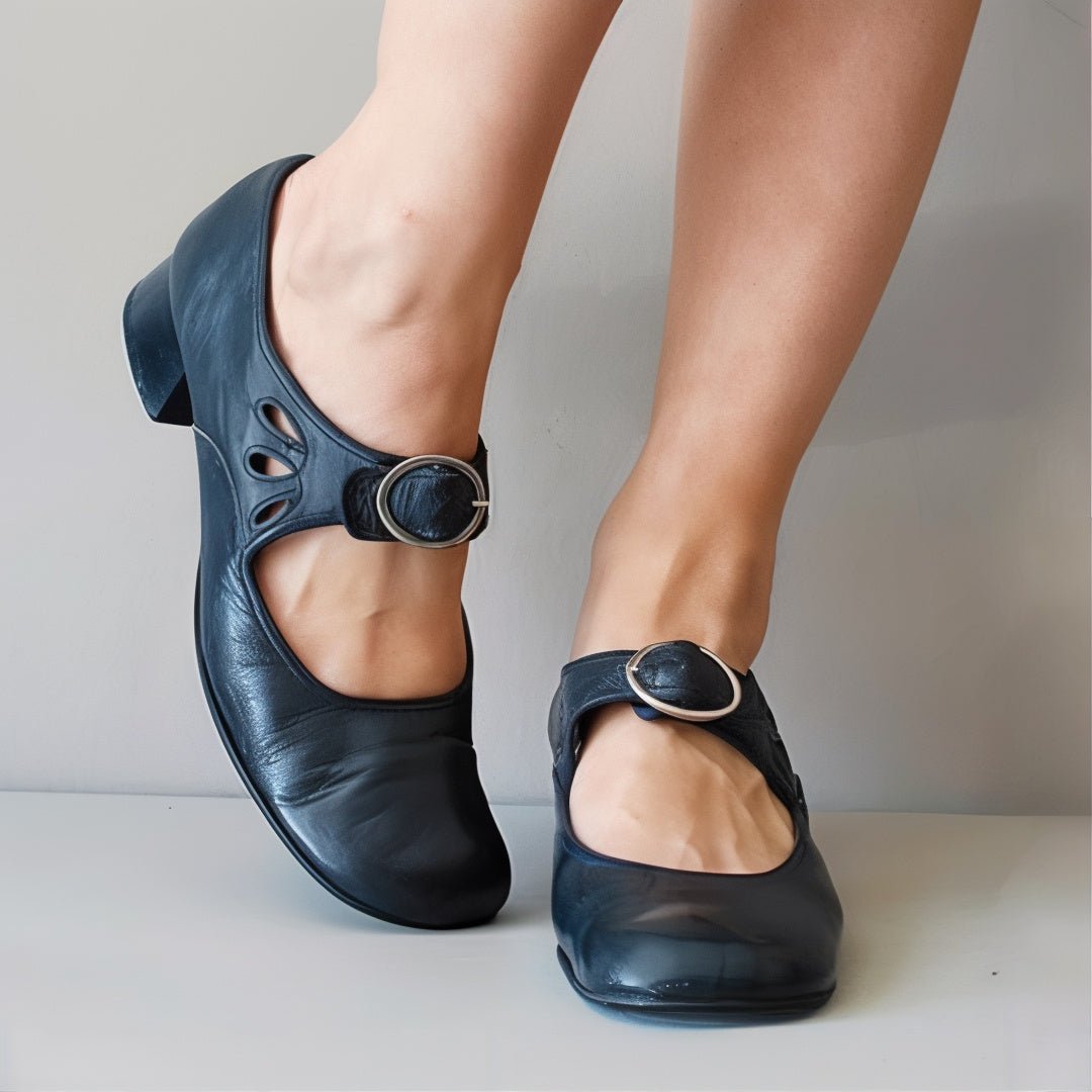 Tacones Mujer de Piel Elegantes y Clásicos