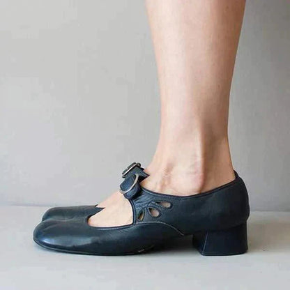 Tacones Mujer de Piel Elegantes y Clásicos