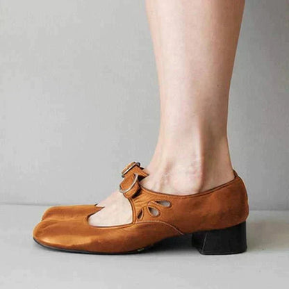 Tacones Mujer de Piel Elegantes y Clásicos