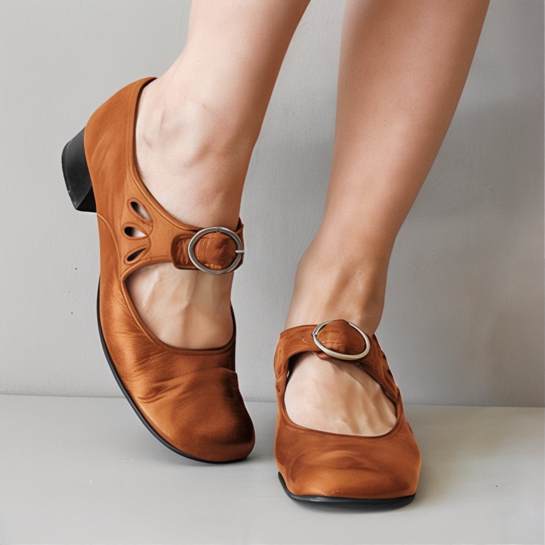 Tacones Mujer de Piel Elegantes y Clásicos