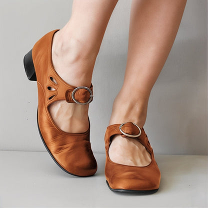 Tacones Mujer de Piel Elegantes y Clásicos