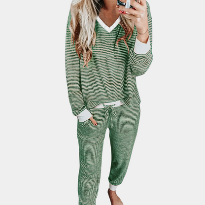 Pijama Mujer Dos Piezas Tejido Suave Ajuste Comodo