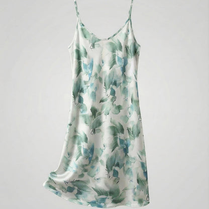 Vestido Midi Mujer Lencero Tirantes Estampado Floral