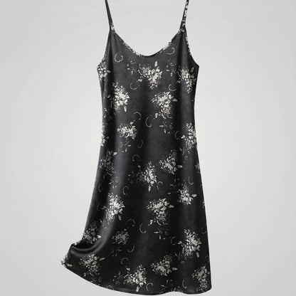 Vestido Midi Mujer Lencero Tirantes Estampado Floral