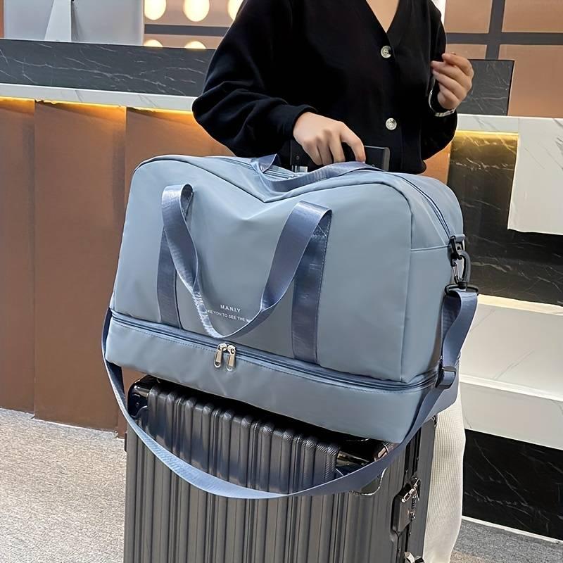 Bolsa de viaje mujer Ligera y resistente con compartimentos
