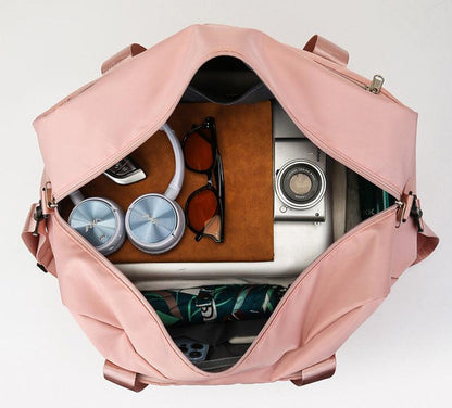 Bolsa de viaje mujer Ligera y resistente con compartimentos