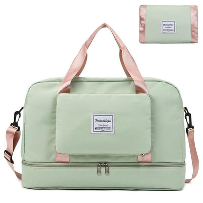 Bolsa de viaje mujer Ligera y resistente con compartimentos