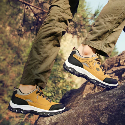 Zapatos Senderismo Hombre Resistente Ajuste Seguro