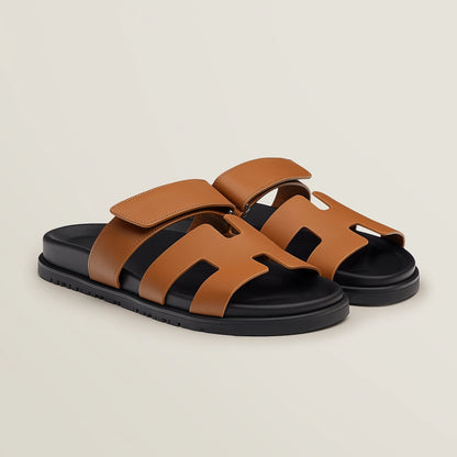 Sandalias Planas Mujer Hebilla Suela Track