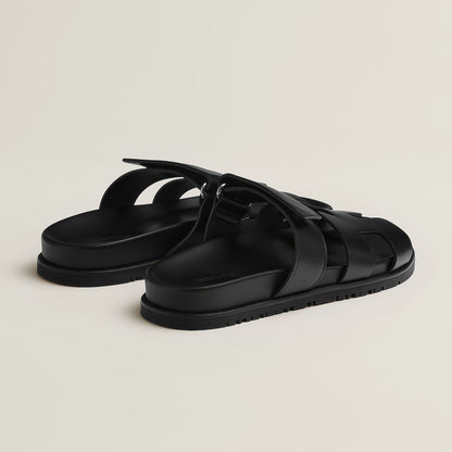 Sandalias Planas Mujer Hebilla Suela Track