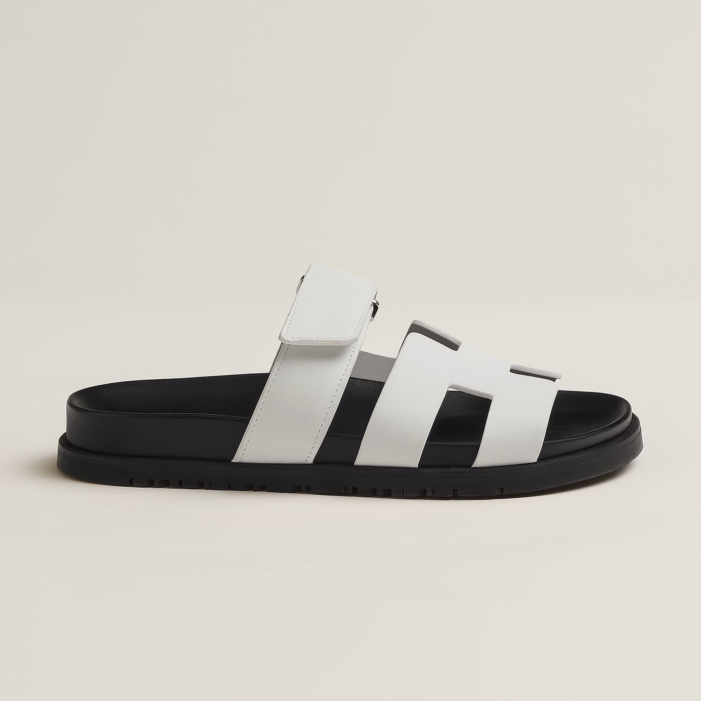Sandalias Planas Mujer Hebilla Suela Track
