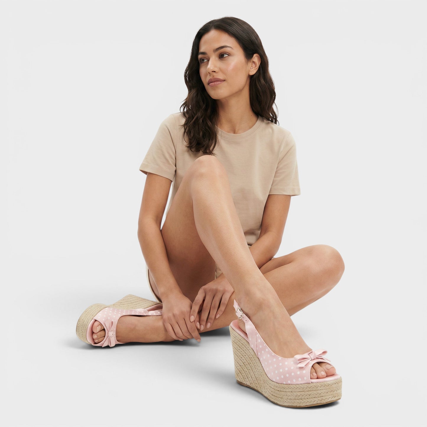 Sandalias Cuña Mujer Estilo Retro
