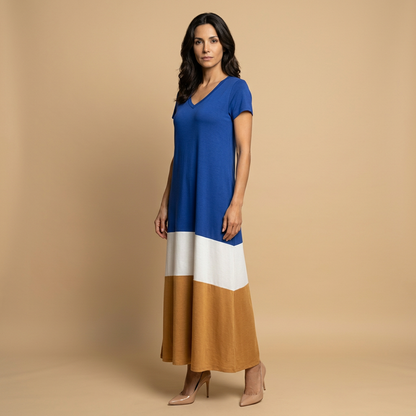 Vestido Largo Mujer Estilo Boho Corte Suelto