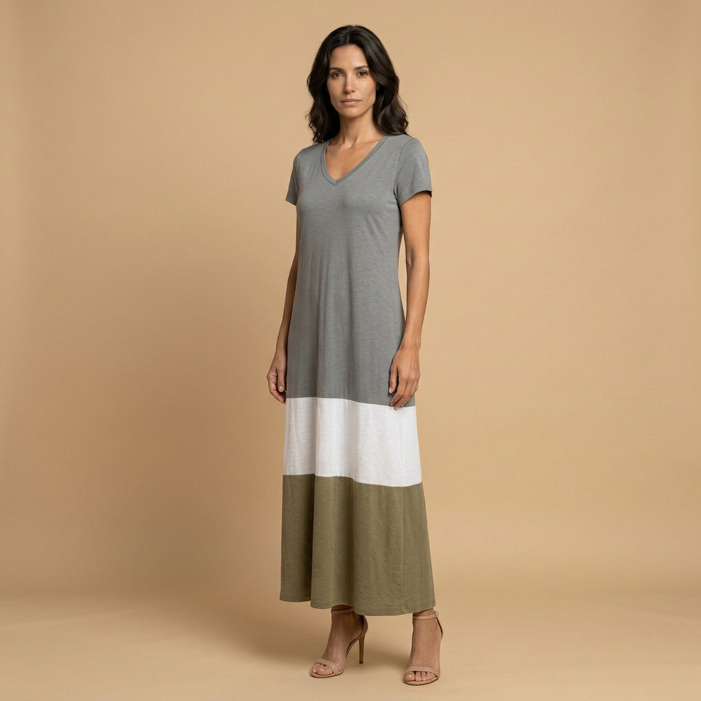 Vestido Largo Mujer Estilo Boho Corte Suelto