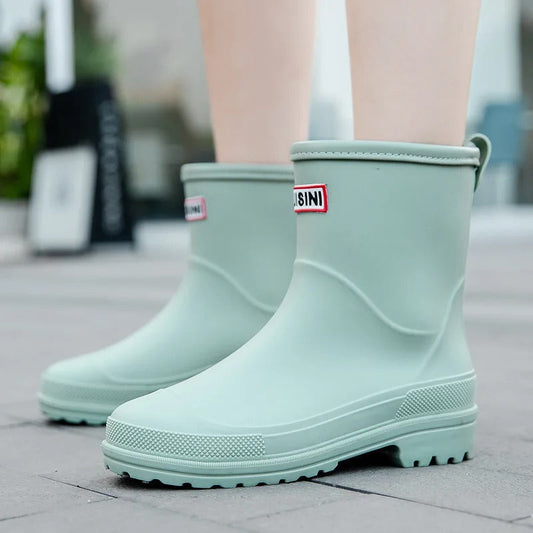 Botas media caña mujer impermeables resistentes - Mavetta