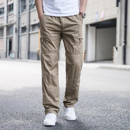 Pantalones cargo hombre Algodón Comodos Ajuste Regular - Mavetta