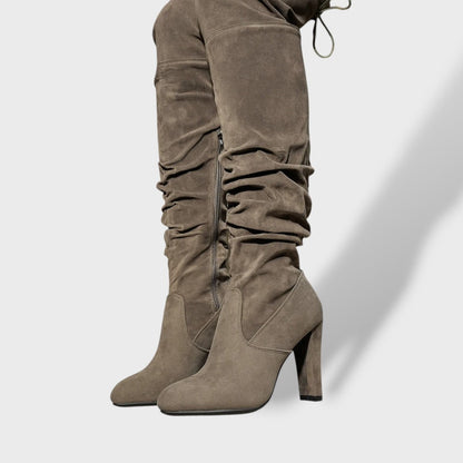 Botas Altas Mujer Tacón Alto Clásicas
