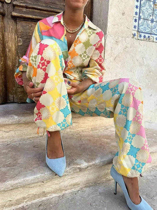 Conjunto Mujer Casual Verano de Dos Piezas Ligero - Mavetta