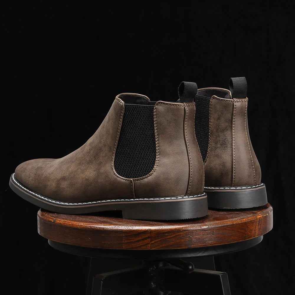 Botines Chelsea Hombre Piel Comodos Estilo Clasico