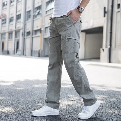 Pantalones cargo hombre Algodón Comodos Ajuste Regular