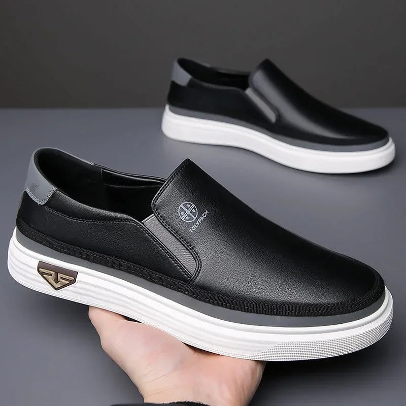 Zapatos slip-on hombre cómodos versátiles uso diario