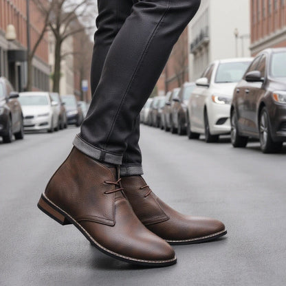 Zapatos hombre estilo vintage elegantes versátiles oficina evento