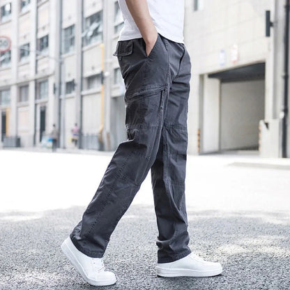 Pantalones cargo hombre Algodón Comodos Ajuste Regular
