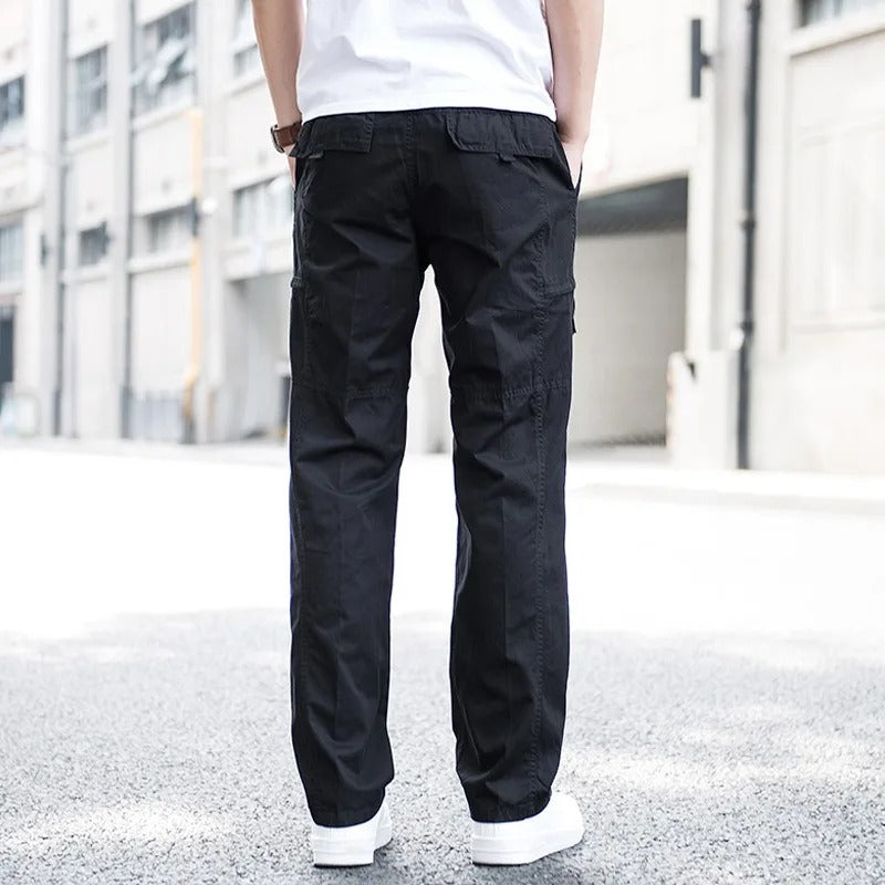 Pantalones cargo hombre Algodón Comodos Ajuste Regular