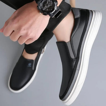Zapatos slip-on hombre cómodos versátiles uso diario