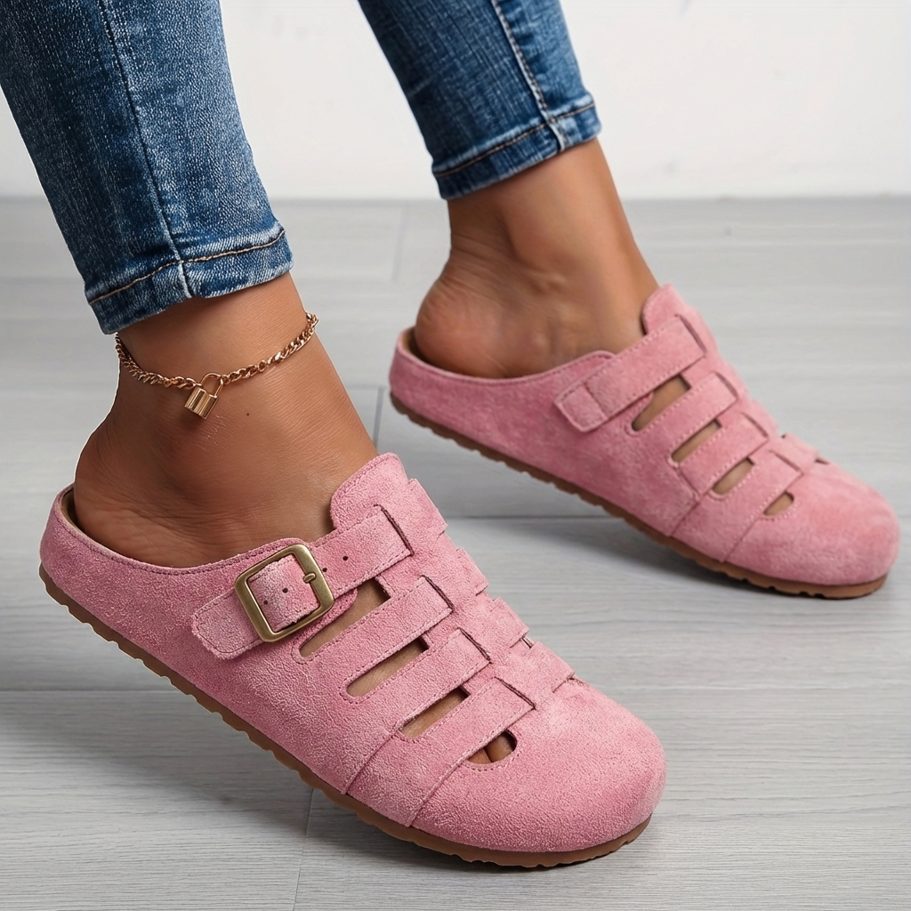 Sandalias mule mujer transpirables cómodas estilo casual