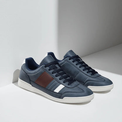 Zapatillas Hombre Casual Puntera Ancha Suela TPR Perfil Bajo