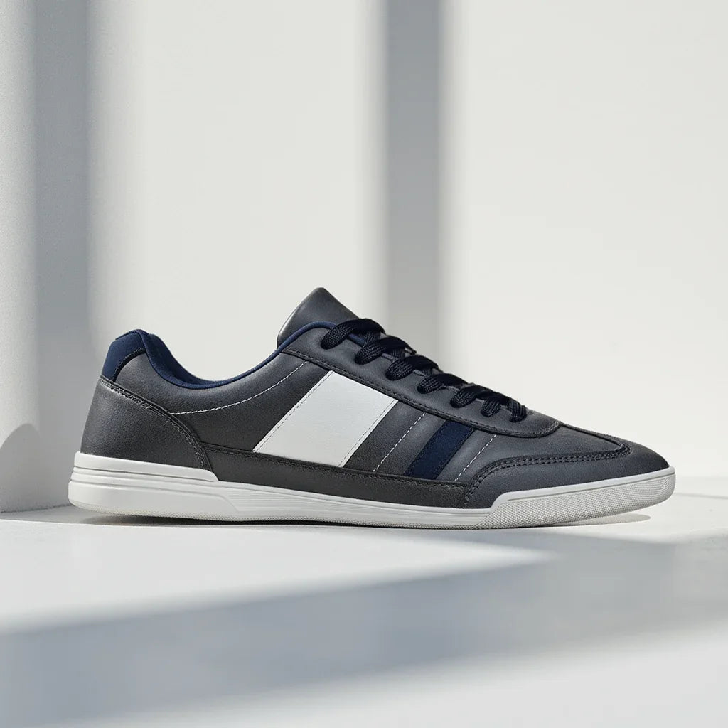 Zapatillas Hombre Casual Puntera Ancha Suela TPR Perfil Bajo