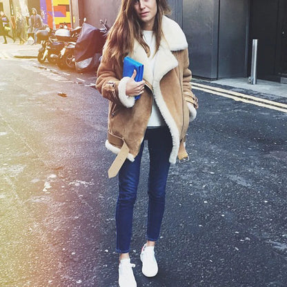 Chaqueta Mujer Gruesa Invierno Talla Grande Ajuste Comodo