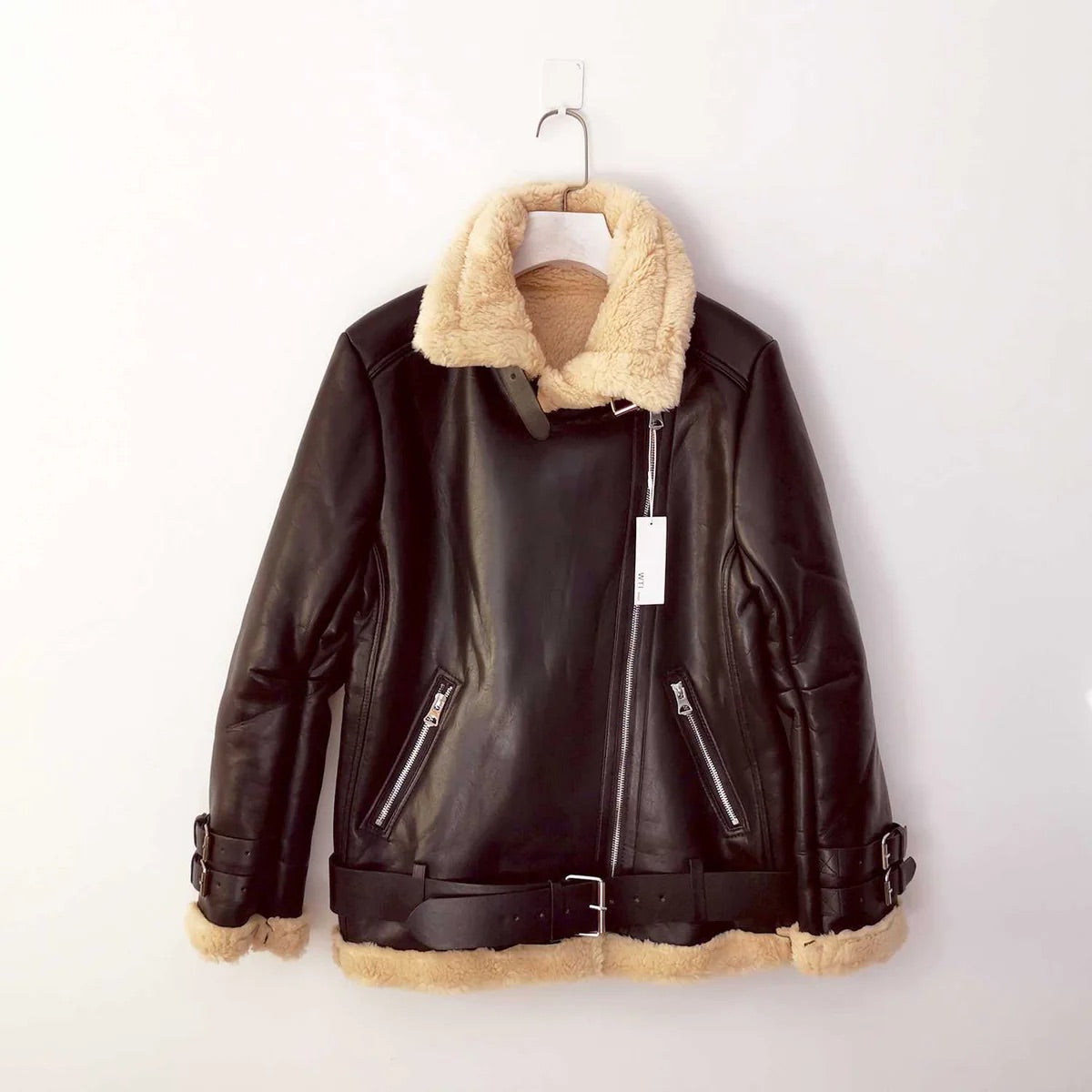 Chaqueta Mujer Gruesa Invierno Talla Grande Ajuste Comodo