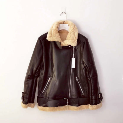 Chaqueta Mujer Gruesa Invierno Talla Grande Ajuste Comodo