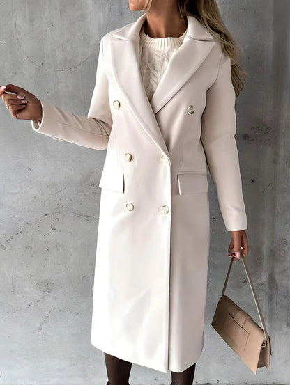 Abrigo Mujer Casual Otoño Invierno Corte Clasico