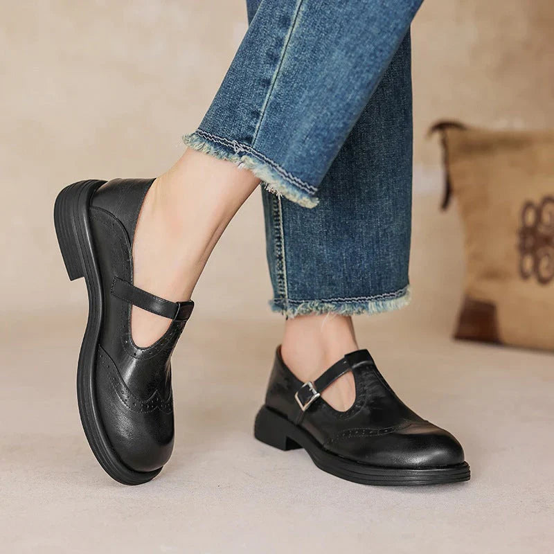 Zapato Mujer de Piel Elegante