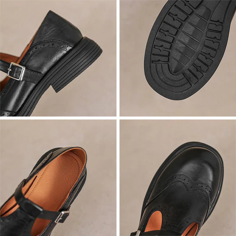 Zapato Mujer de Piel Elegante