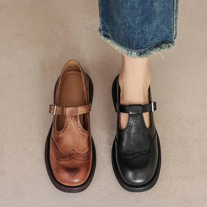 Zapato Mujer de Piel Elegante