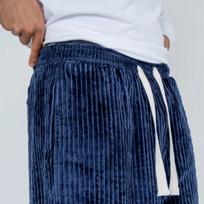 Pantalones Hombre de Pana Corte Recto
