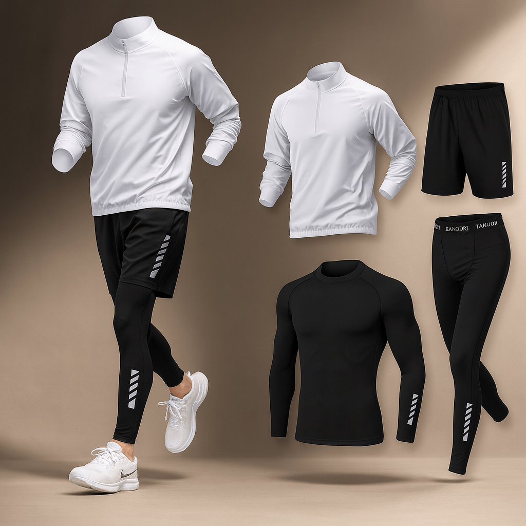 Conjunto Hombre Deportivo Algodón Cremallera Manga Larga - Mavetta