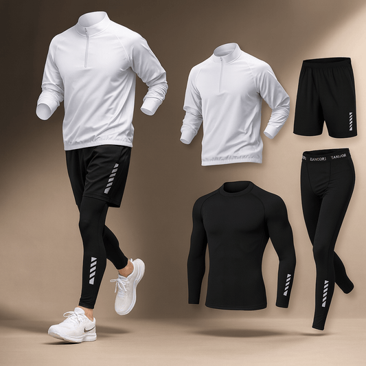 Conjunto Hombre Deportivo Algodón Cremallera Manga Larga - Mavetta