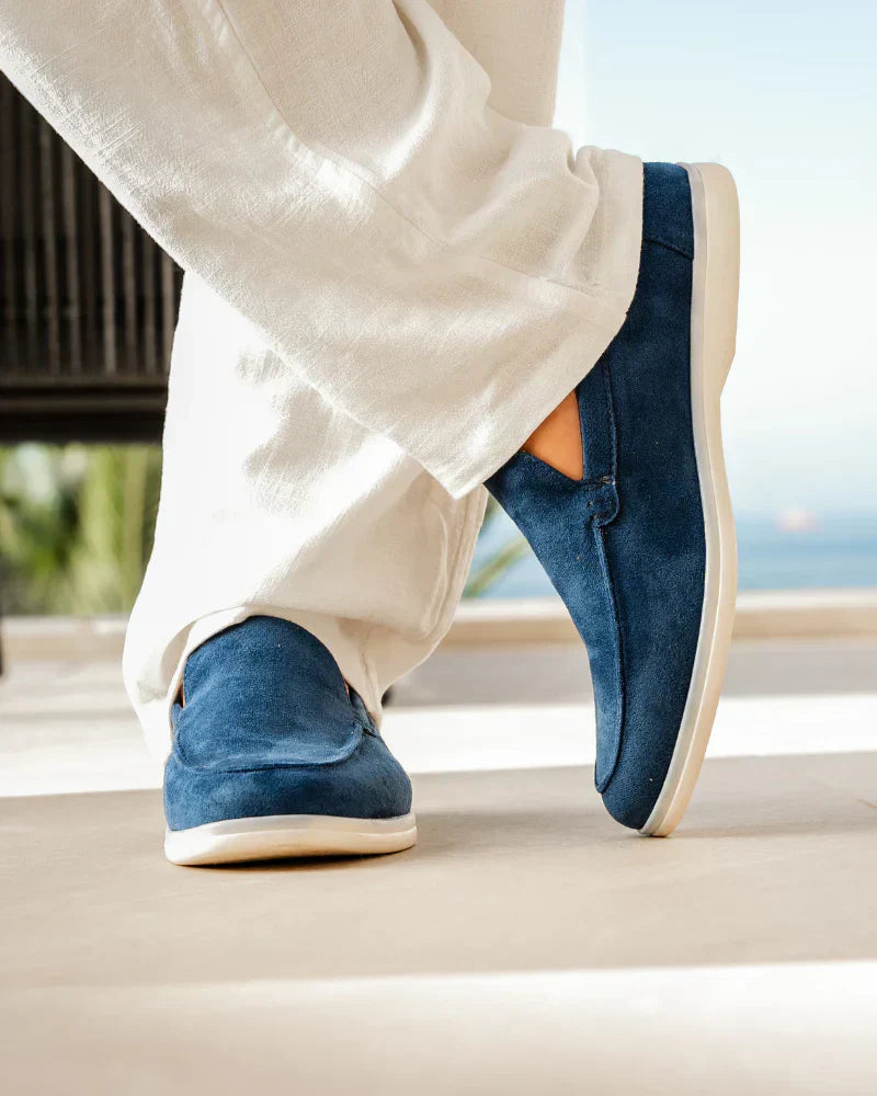 Mocasines Hombre Sin Cordones Diseño Cómodo