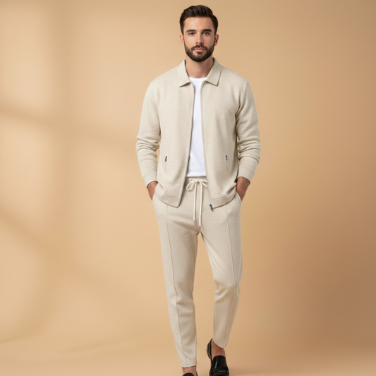 Conjunto Deportivo Hombre con Chaqueta Cremallera y Pantalón - Mavetta