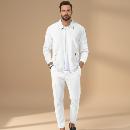 Conjunto Deportivo Hombre con Chaqueta Cremallera y Pantalón