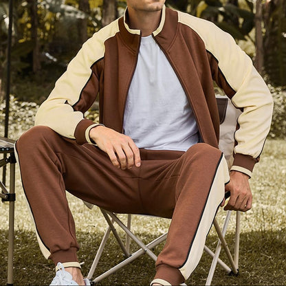 Conjunto Deportivo Hombre Chaqueta Cremallera y Pantalón
