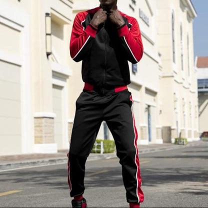 Conjunto Deportivo Hombre Chaqueta Cremallera y Pantalón